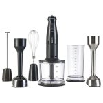 Stainless Steel Hand Blender Six Stadler Form Of Switzerland - 900 Watts - Black Edition