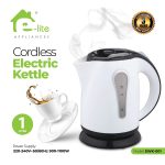 E-Lite Electric Tea Kettle EWK-001 1.0L - Image 4