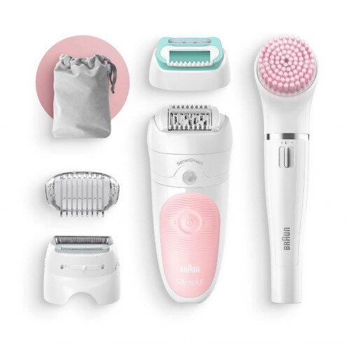 Braun Silk Epil SE5875 5-in-1 Cordless Wet & Dry Hair Removal Epilator - Image 2