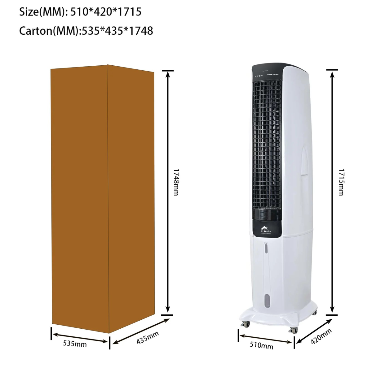 E-Lite Evaporative Air Cooler EAC-70 - Image 2