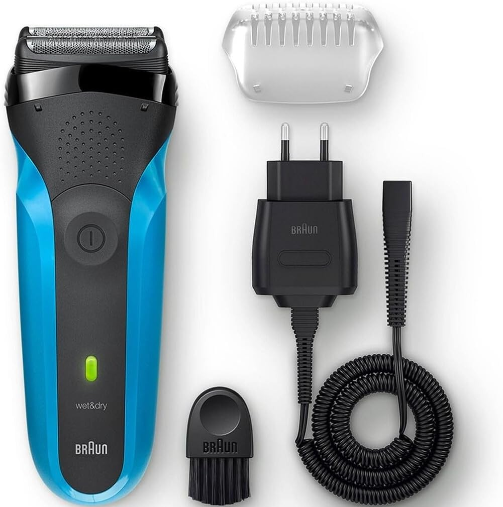 e5gv80gb Braun Rechargeable Wet And Dry Electric Shaver 310Bt - Image 1