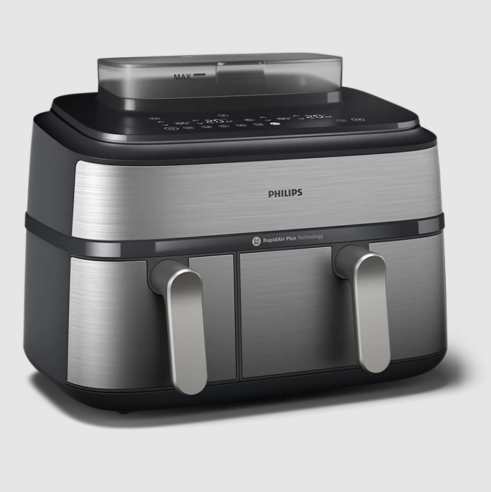 Screenshot 2025-11-25 194440 Philips 5000 Series Dual Basket Airfryer NA555/09 - Image 1