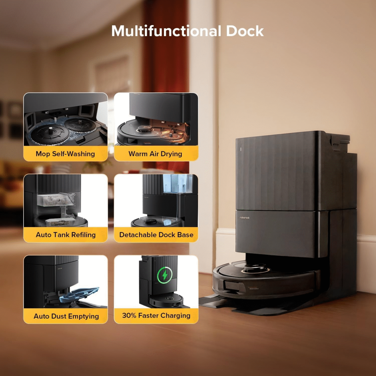 roborock Robot Vacuum and Mop Qrevo 5AE - Image 3