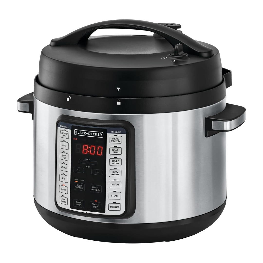 Untitled BLACK+DECKER 9-in-1 Electric Pressure Cooker PCP1010-B5 - Image 1