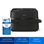 Philips 1000 Series Dual Basket Airfryer NA150/09 - Image 2